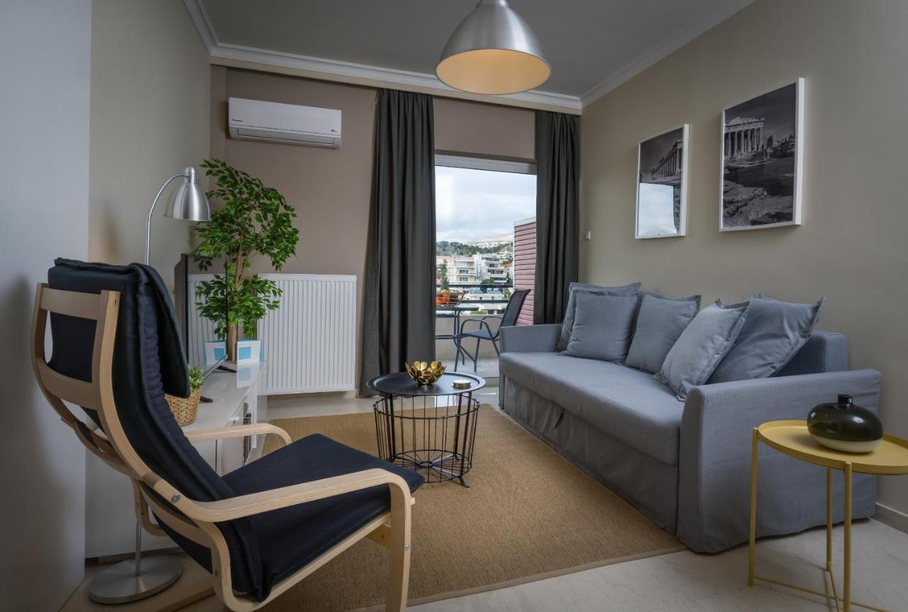 Apartment For 4 Ppl With Great View In Athens Luaran gambar