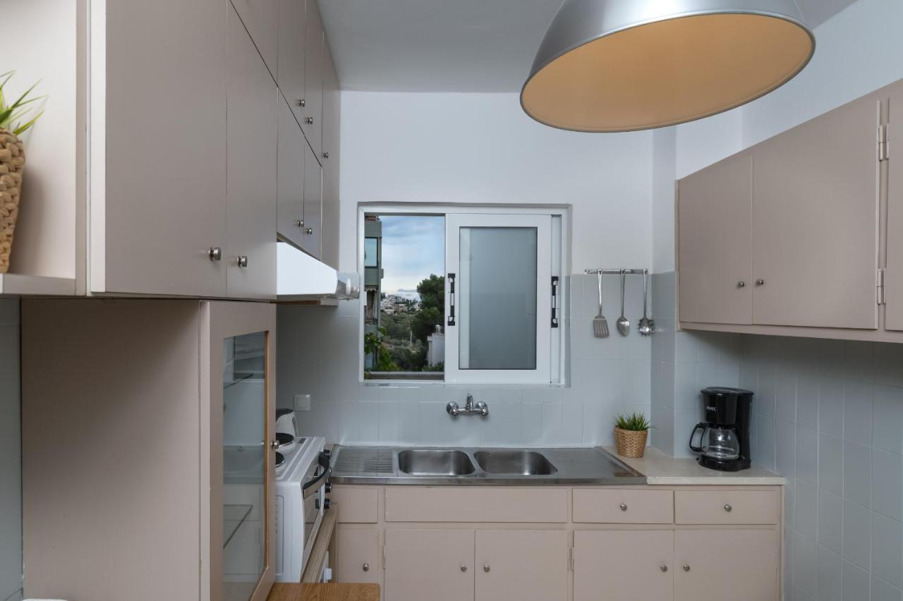 Apartment For 4 Ppl With Great View In Athens Luaran gambar